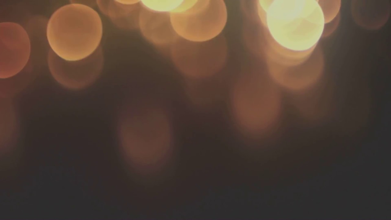 Golden Bokeh   HD Video Background Loop