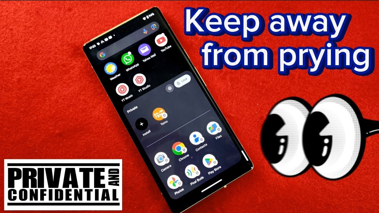 Google Pixel 6 Pro - Private Space - Great New Android 15 feature