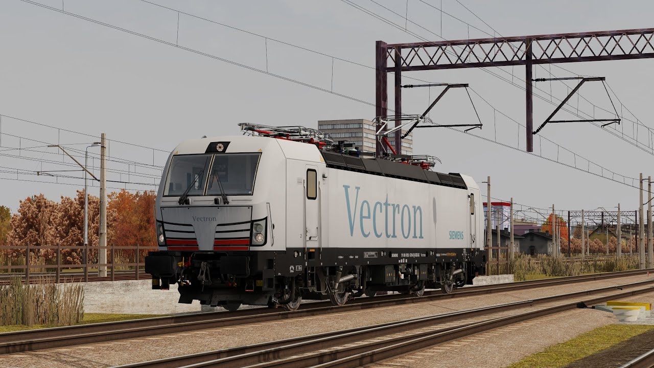 MaSzyna — prezentacja Siemens Vectron