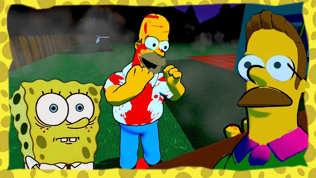 NED FLANDERS FICOU MALUCO! Jogo de TERROR dos SIMPSONS