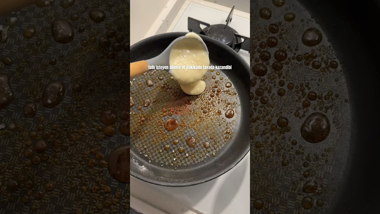 10 dakikada kazandibi! 🤤 #cooking #tarif #dessert #kazandibi