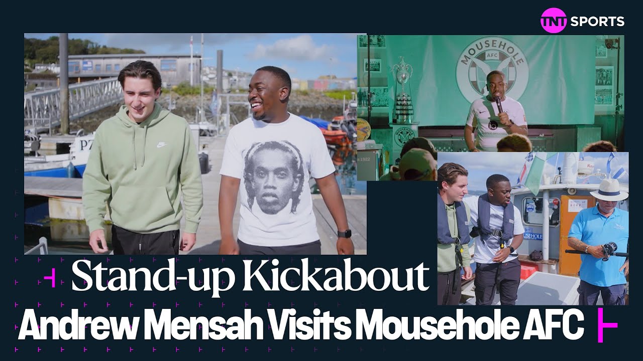 Mousehole Putting Cornish Football On The Map 🙌 | Andrew Mensah Visits Cornwall | Stand-Up Kickabout