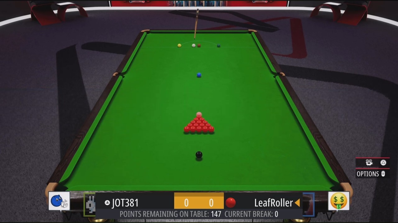 SNOOKER BLITZ PS5 130326 JOT381 vs LEAFROLLER 