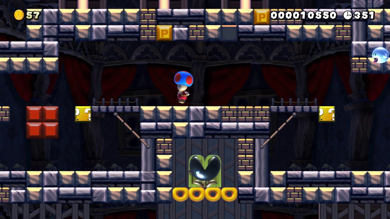 Super Mario Maker 2 Level Showcase: NSMBD! Mystical Ghosthaus