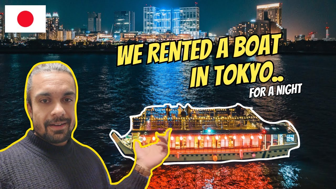 NOMIKAI ON A BOAT! A NEW STYLE OF OFFICE PARTY IN JAPAN 🇯🇵