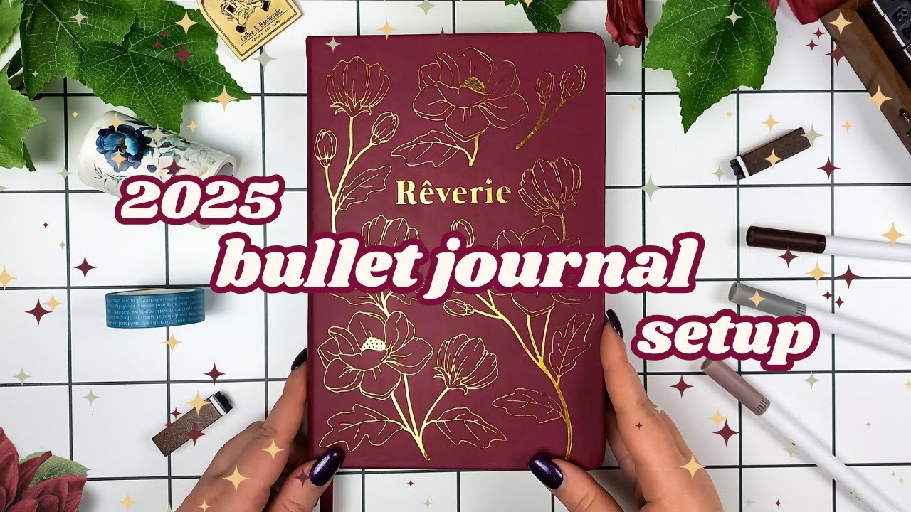 New Bullet Journal Setup 📔 Plan with me for 2025 ✨ This took forever!