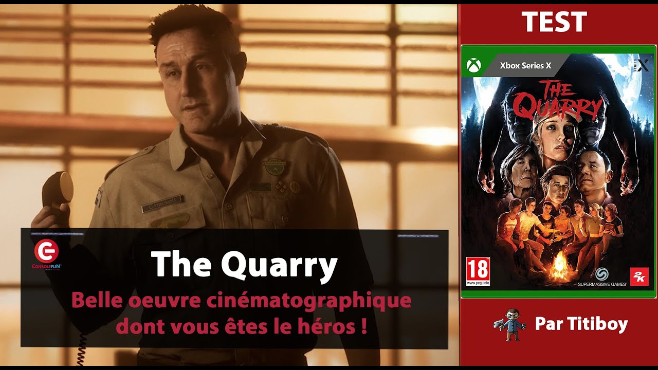 [TEST] THE QUARRY sur XBOX SERIES X (& PS5)