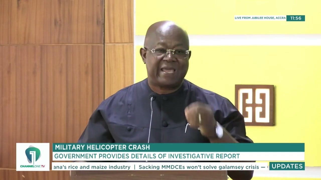 🇬🇭🚨FULL REPORT: What Really Caused the August 6 Military Helicopter Crash