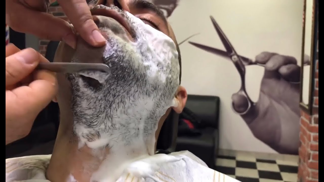 ASMR BARBER BEARDCUT •Face and soul relaxation therapy