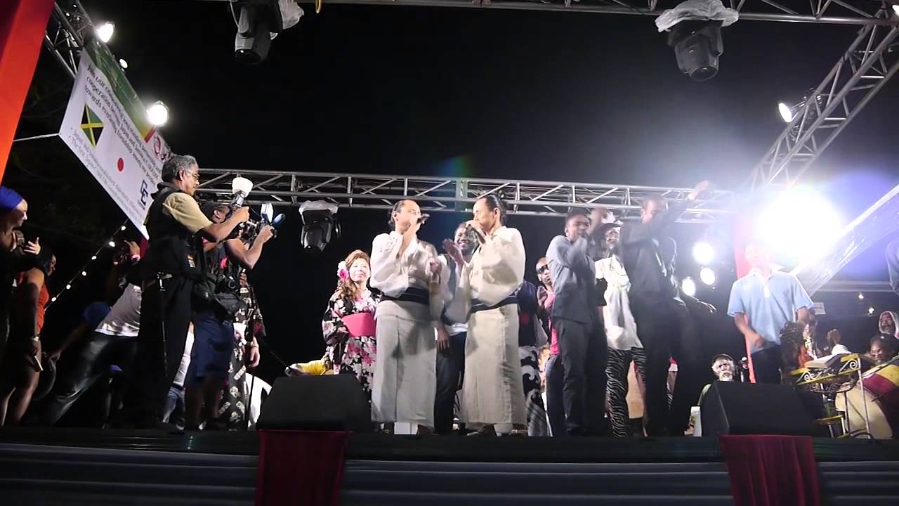 ACKEE & SALTFISH Perform in Kingston Jamaica @Japan Festival 8 March, 2014 (2 of 2)