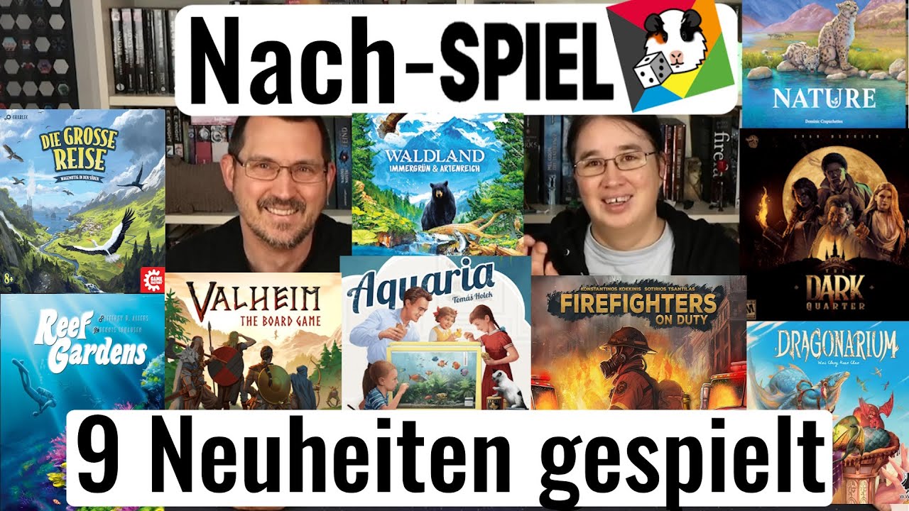 Nach-SPIEL: 9 Brettspiel Neuheiten der SPIEL 25 gezockt