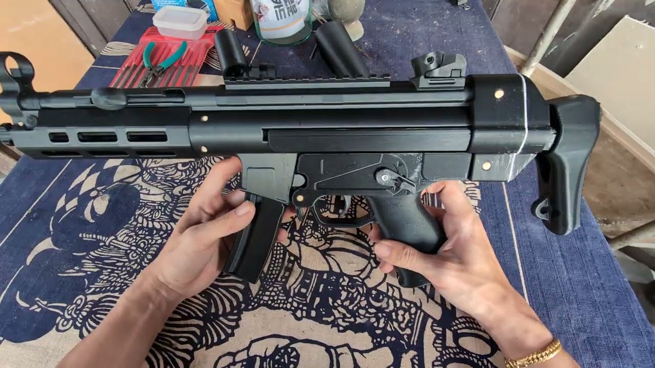 รีวิวmp5 ขนาด22lr งาน3d print 