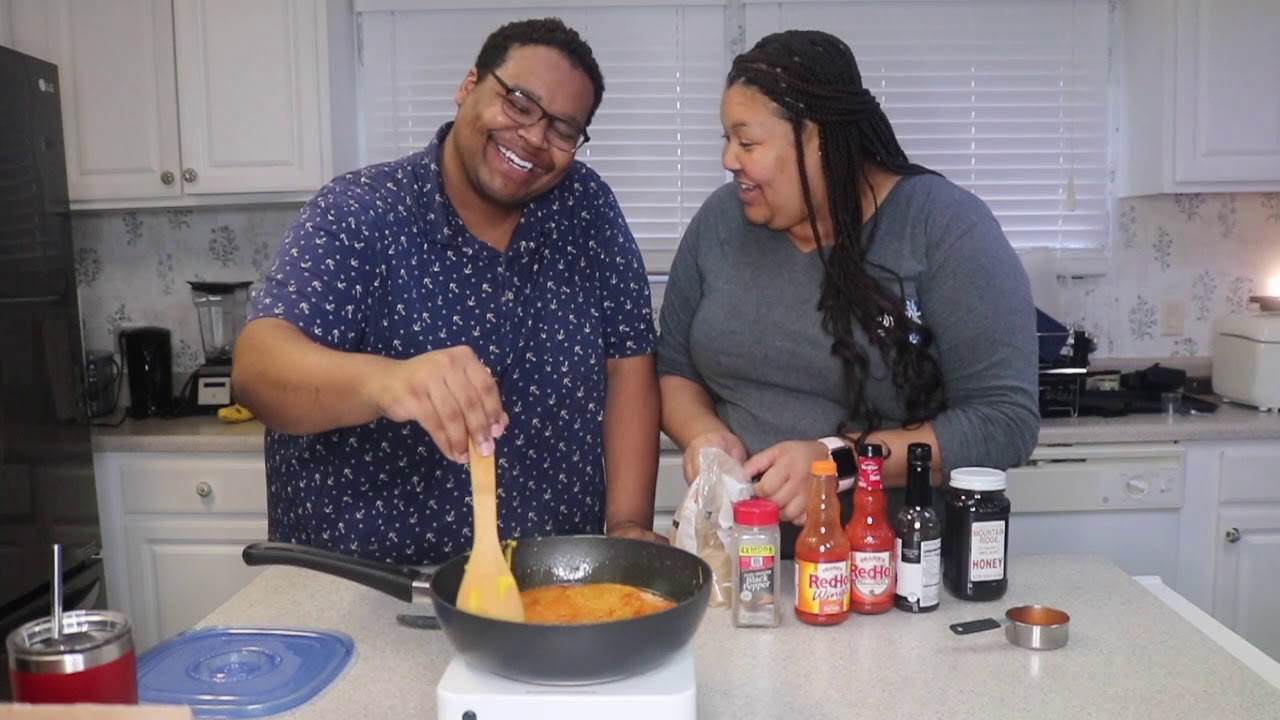 Hot Honey Mustard Wing Sauce | How To Make | Zaxbys Hot Honey Mustard Wings