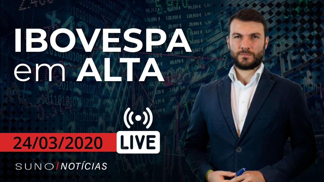 🔴Ibovespa em alta de +10%, d&oacute;lar em leve queda, Fed e Trump prontos com a bazooka