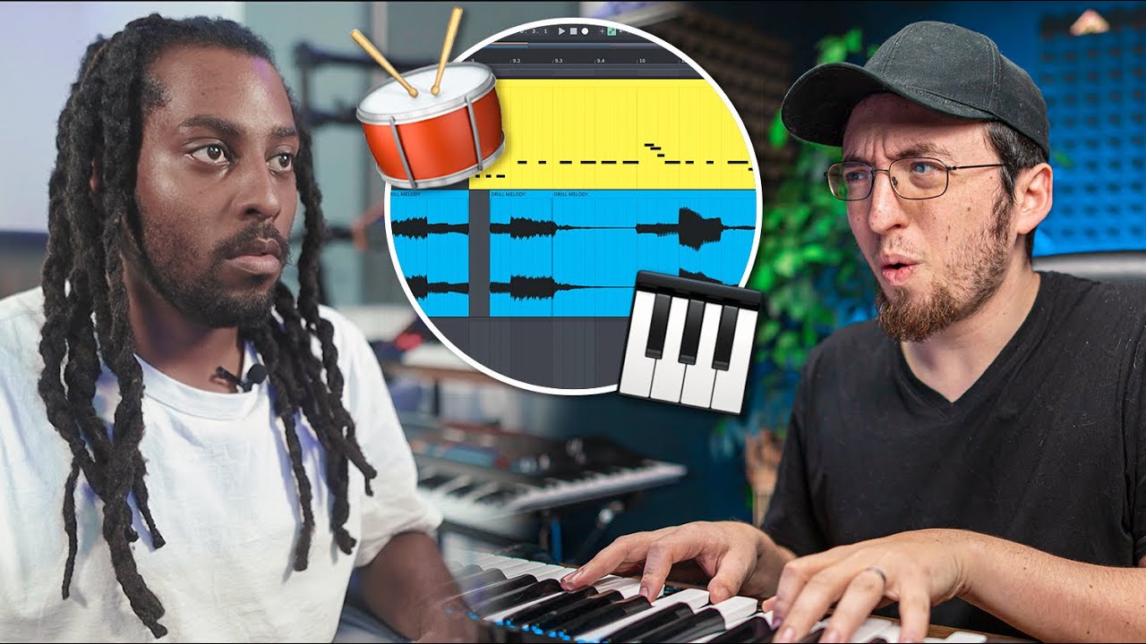 We made the CRAZIEST DRILL BEAT over FACETIME!! ft @prodbyocean