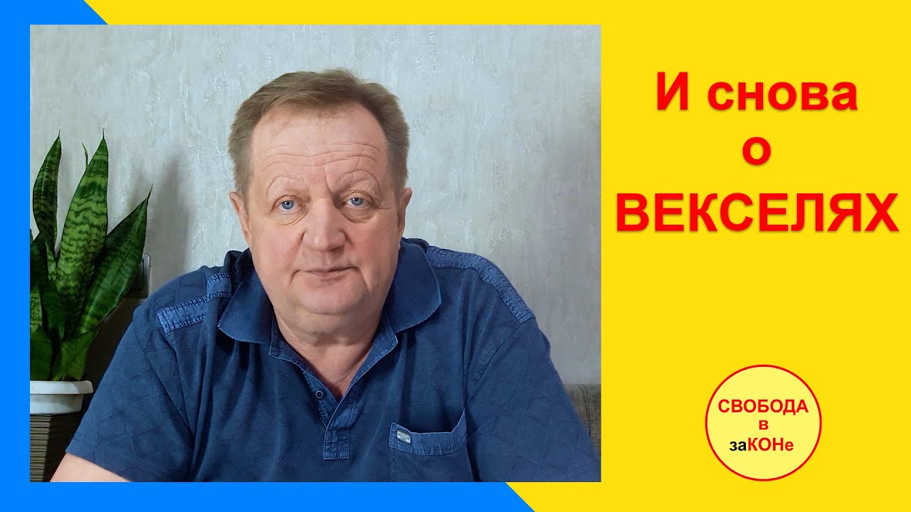 И снова о векселях