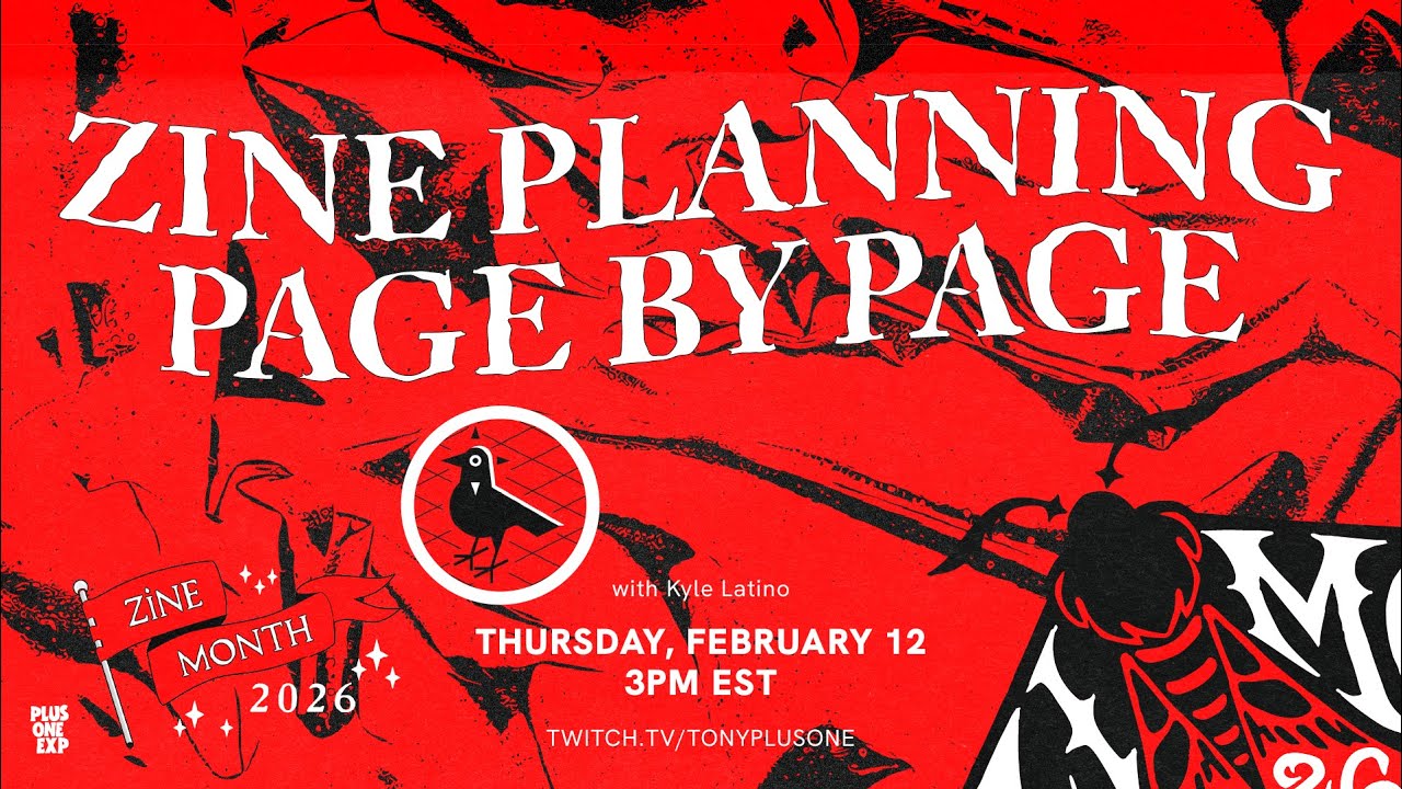 Zine Planning Page by Page: A ZiMo Workshop w/Kyle Latino