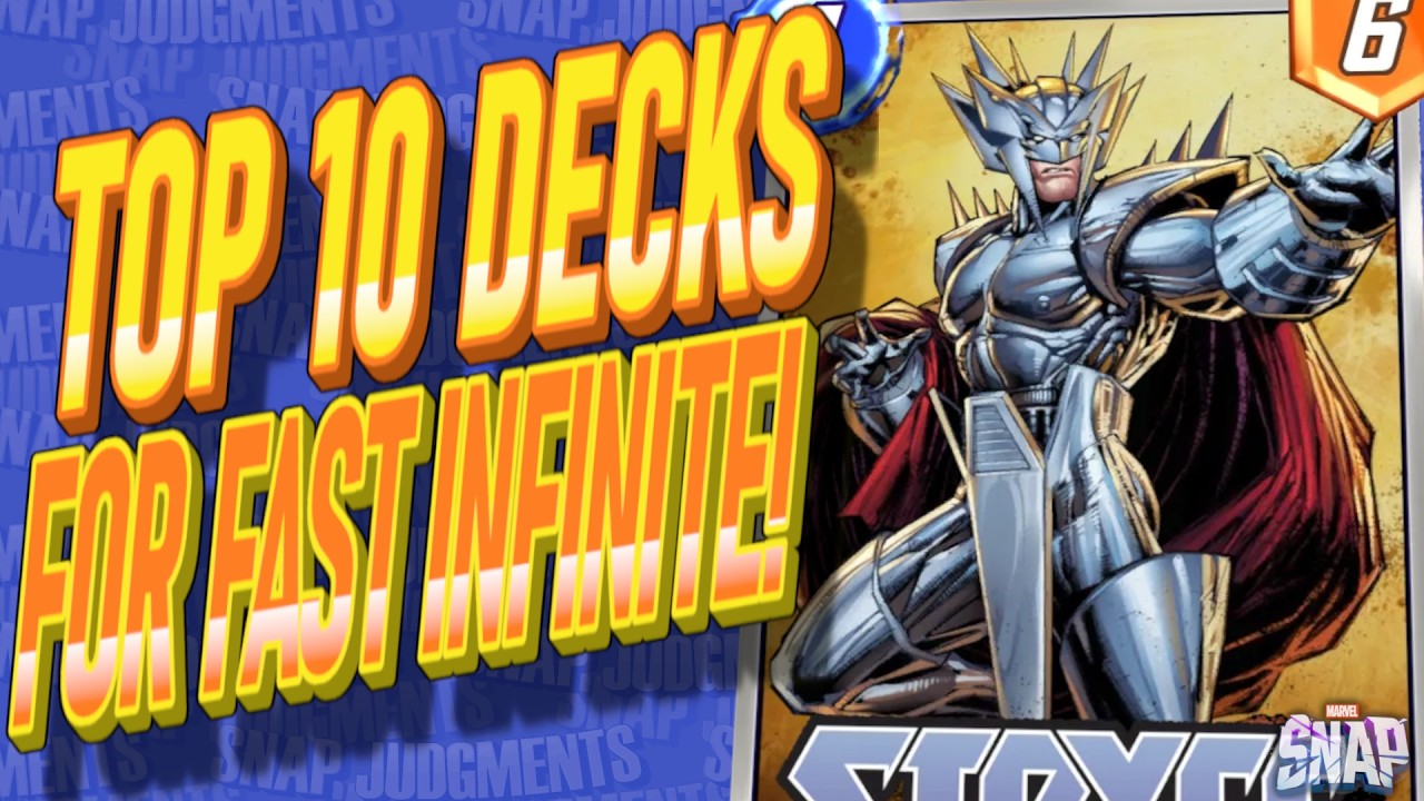 10 Day 1 Infinite Decks! Styfe is BROKEN! Marvel Snap