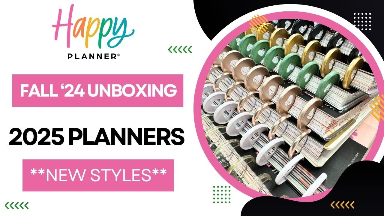 Unboxing | New Planners | Happy Planner Fall '24 Launch