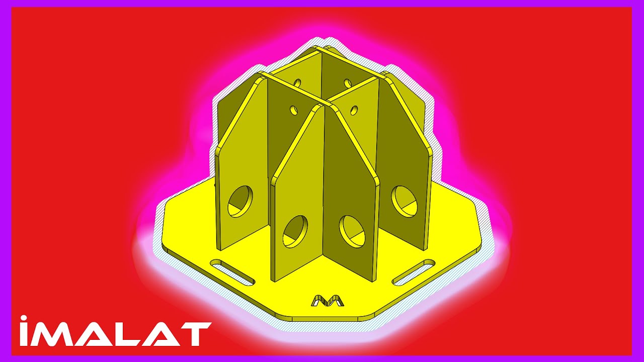 Solidworks İmalat Resmi Çıkarma / İmalat Resimleri hazırlama