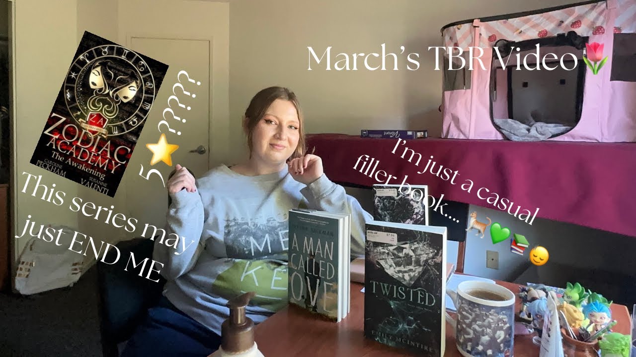 Starting My Zodiac Academy Journey... Amongst other things | March TBR time!!!