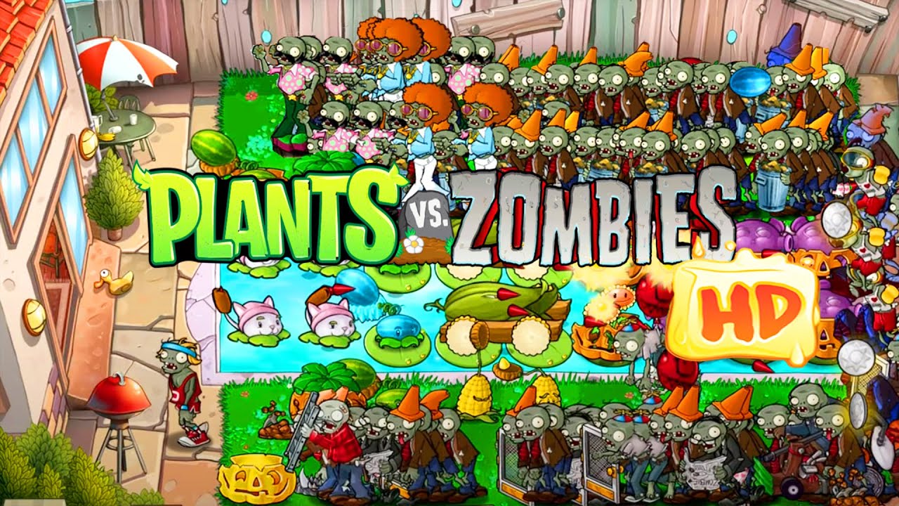 Plants vs. Zombies HD [iPad] [Version 1.9.12]  ALL Survival Mode Walkthrough Gameplay