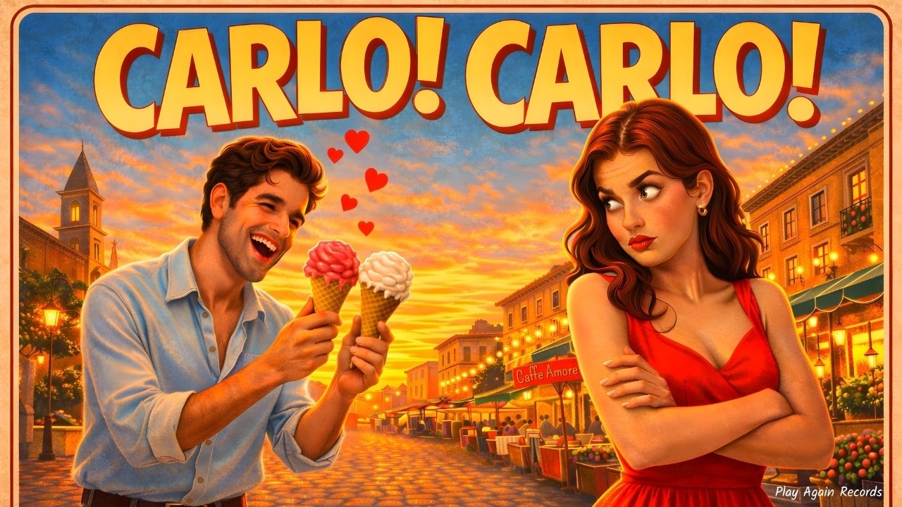 Carlo! Carlo! - A Funny Retro Italian Love Story | Play Again Records