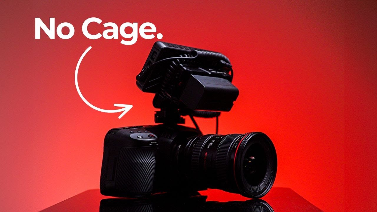 Minimalist BMPCC 4K Rig | CAGELESS Power & Monitor