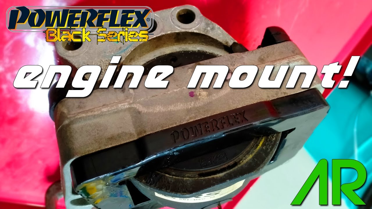 ENGINE MOUNT BUSHING UPGRADE INSTALL! | FOCUS RS | POWERFLEX BLACK SERIES
