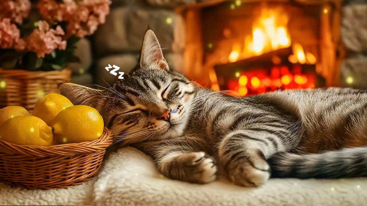 12 Hours of Relaxing Cat Music 🌷 Best Piano for Cats to Sleep & Stop Your Cat From Meowing 😻