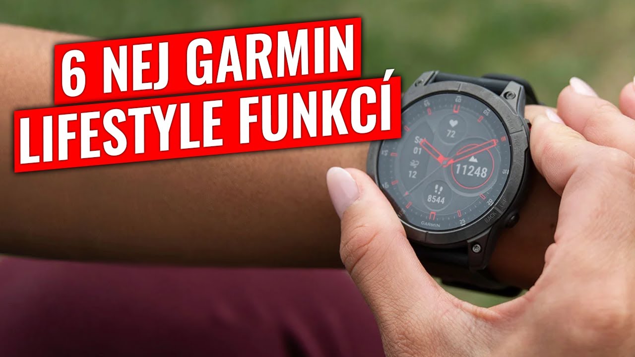 Chytré hodinky Garmin  – Nejlepší lifestylové funkce