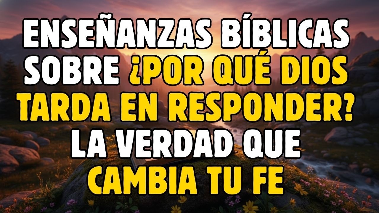 10 Enseñanzas Bíblicas sobre ¿Por qué Dios tarda en responder? La verdad que cambia tu fe