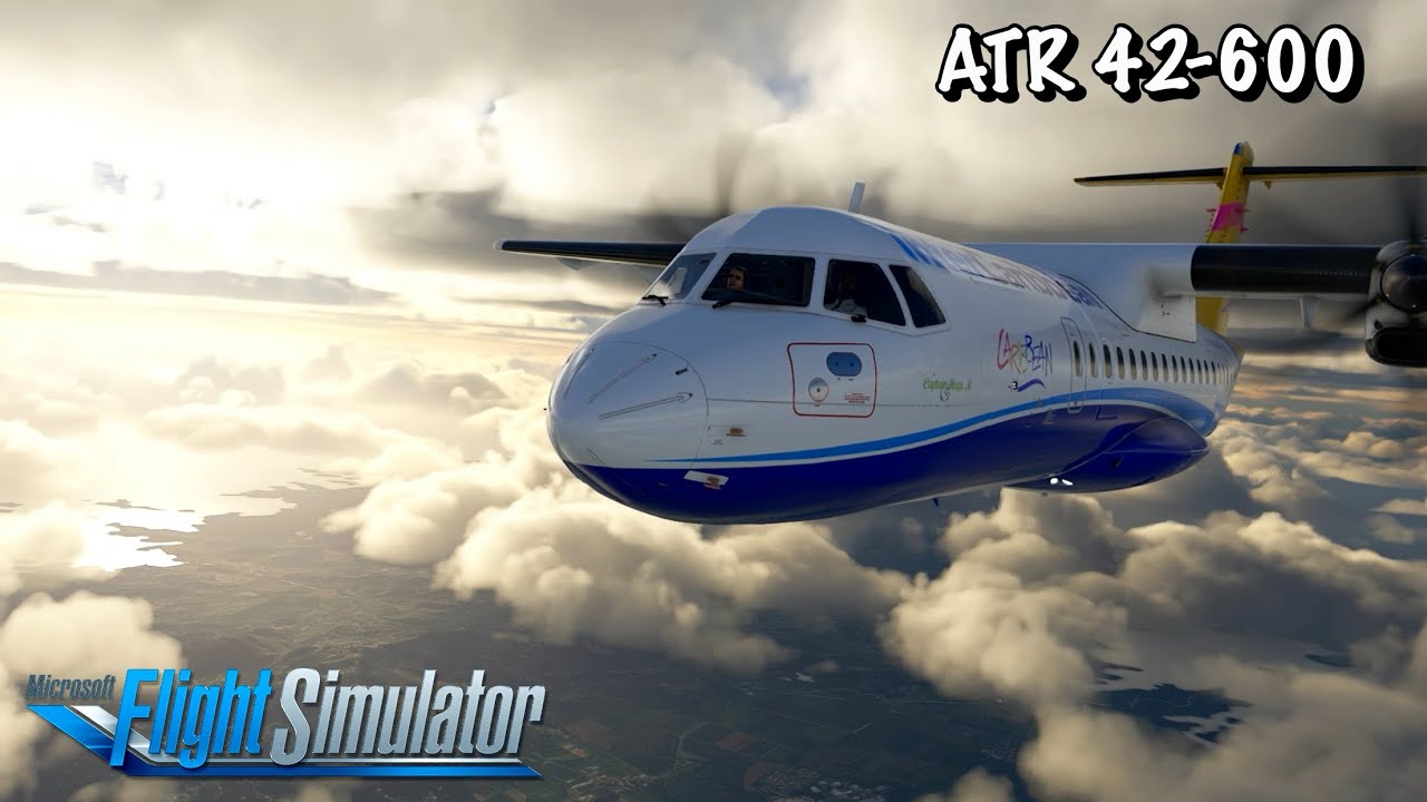 MSFS | Caribbean Ops | ATR 42-600 | InterCaribbean Airways | St.Lucia - Dominica