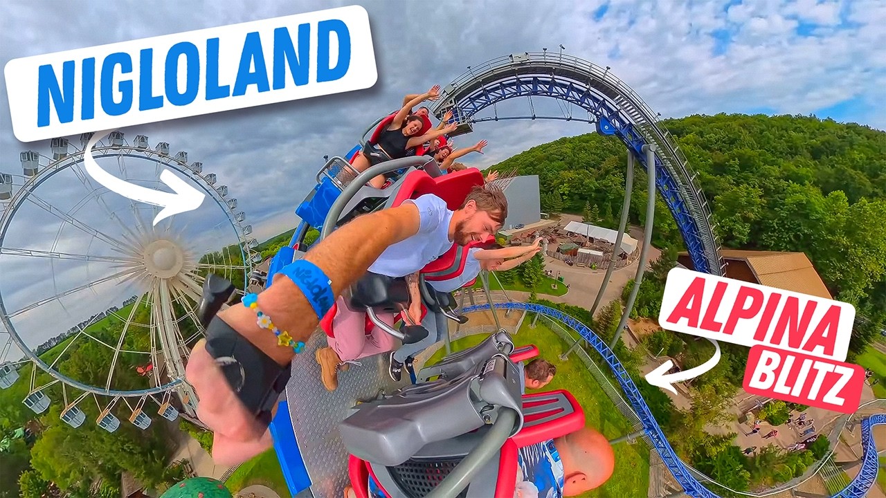 🎢Nigloland : l'incontournable parc d'attractions français 🤯