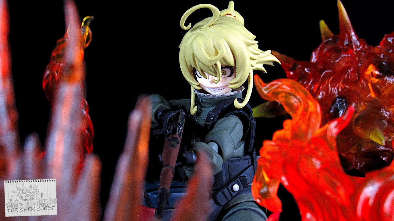Figma Saga Of Tanya The Evil Tanya Degurechaff Max Factory  Goodsmile Exclusive Anime Figure Review