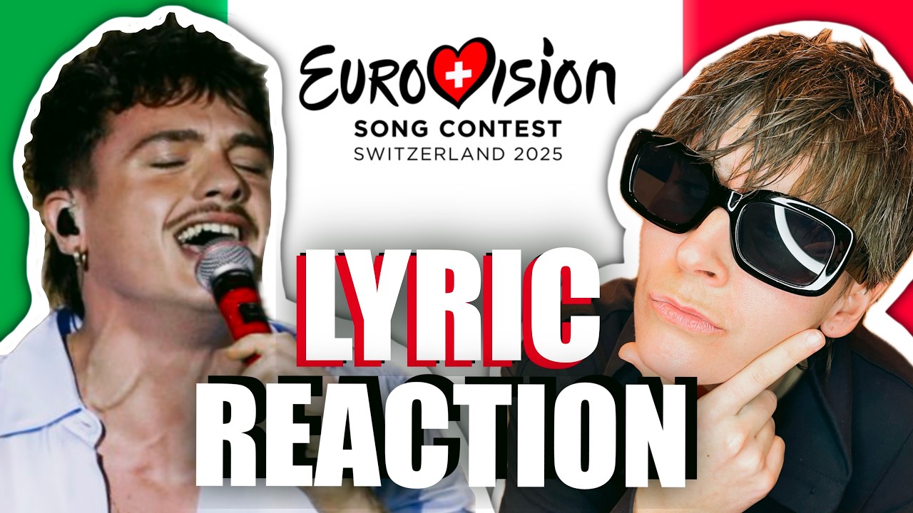 LET'S REACT TO ITALY IN EUROVISION 2025 🇮🇹 OLLY 