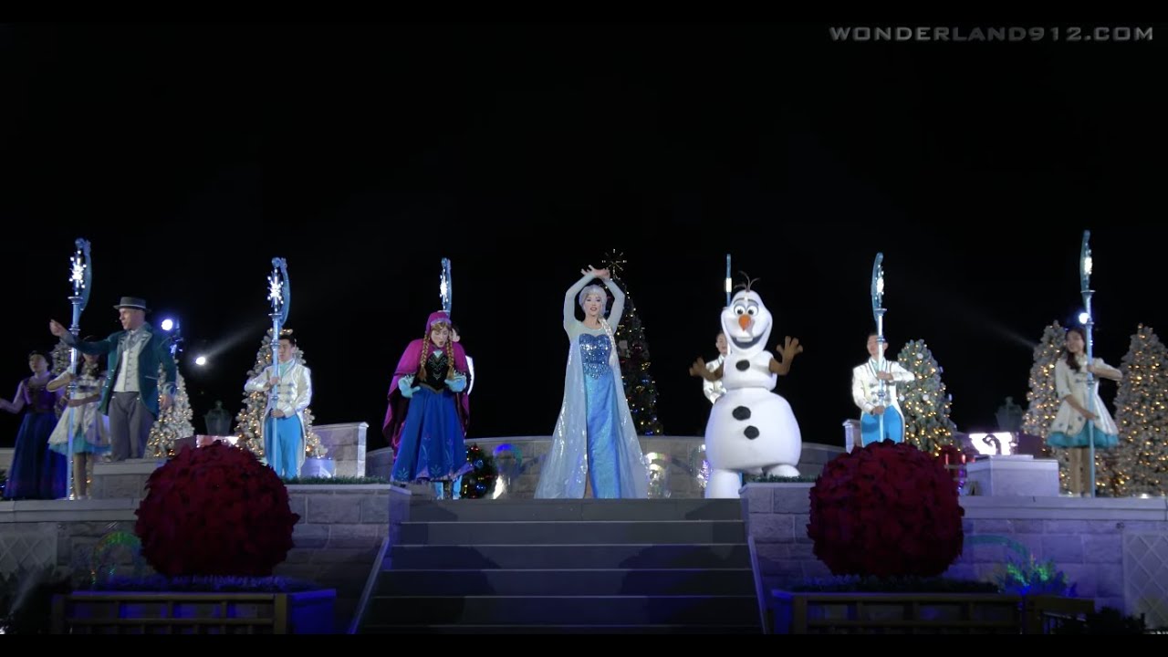 A Magical Frozen Snowfall丨魔雪奇緣飄雪時刻丨Hong Kong Disneyland丨香港迪士尼樂園