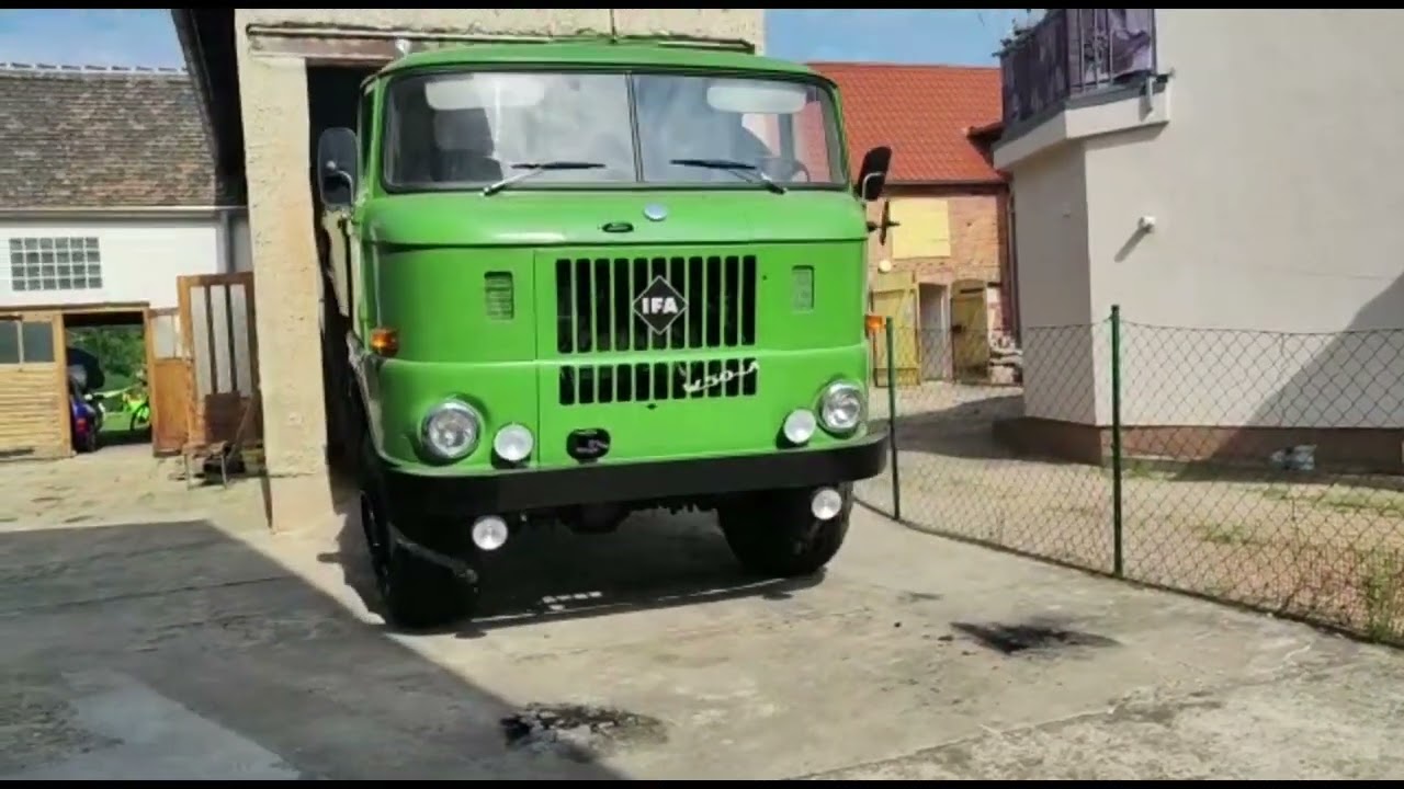 Abriß mit dem IFA W50 LA Allrad