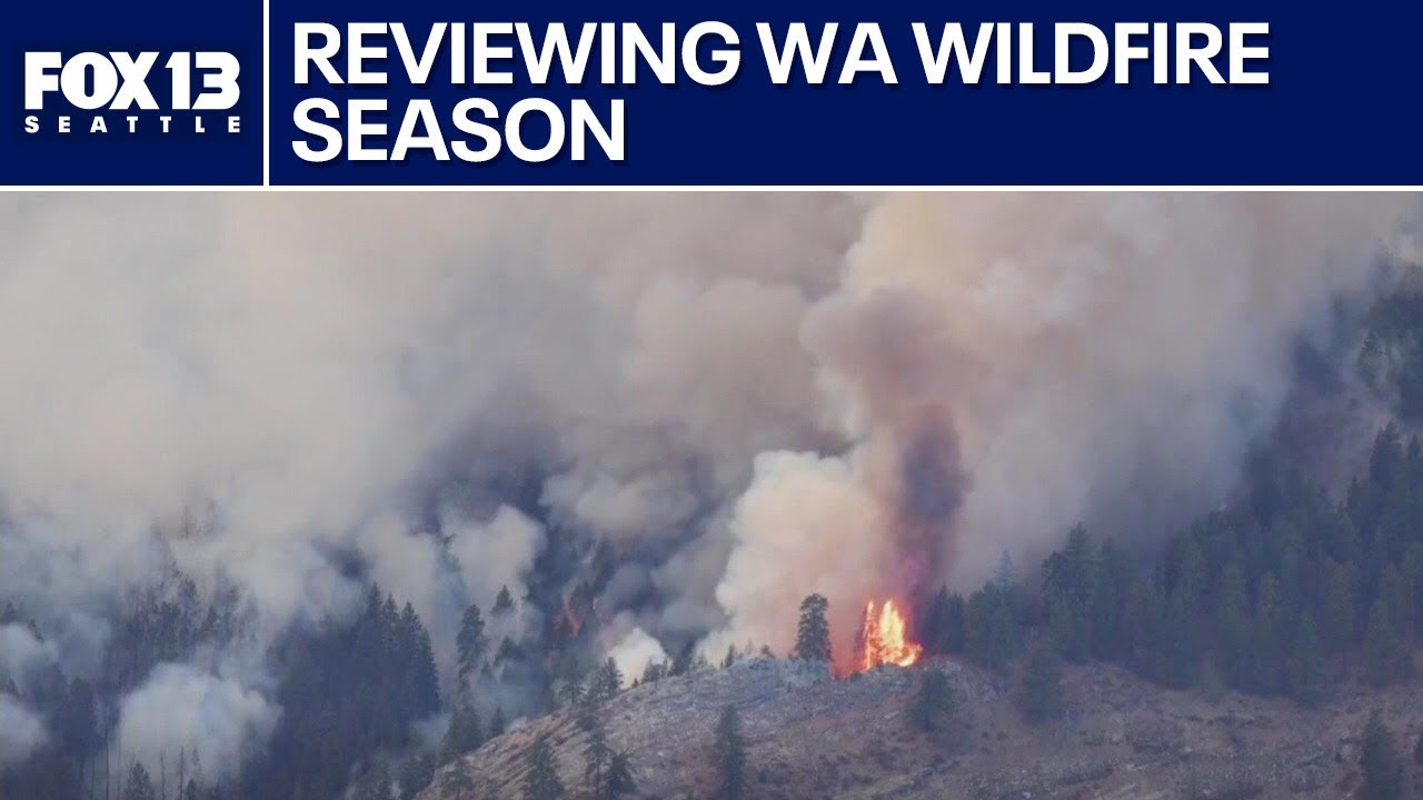 A look back at Washington's active wildfire season | FOX 13 Seattle
