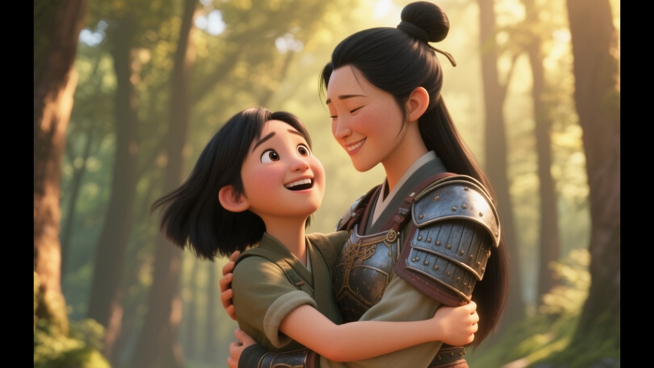 Elsa and Mulan: The Ice Palace of Courage ❄️A Story About Overcoming Fear