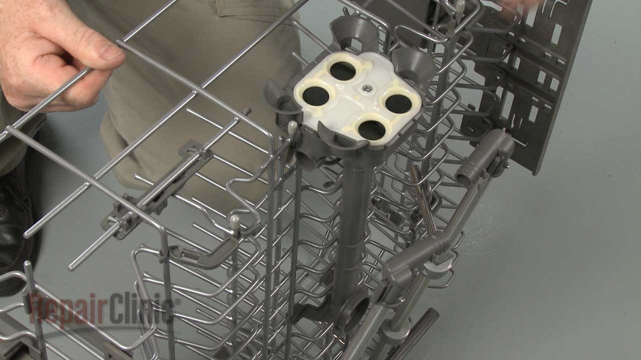 KitchenAid Dishwasher Replace Upper Rack Manifold #W10803540