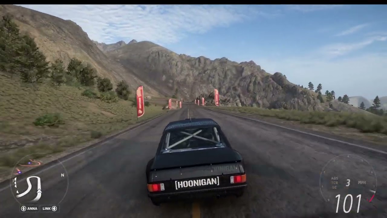 First time driving up the volcano with a wheel i Forza Horizon 5