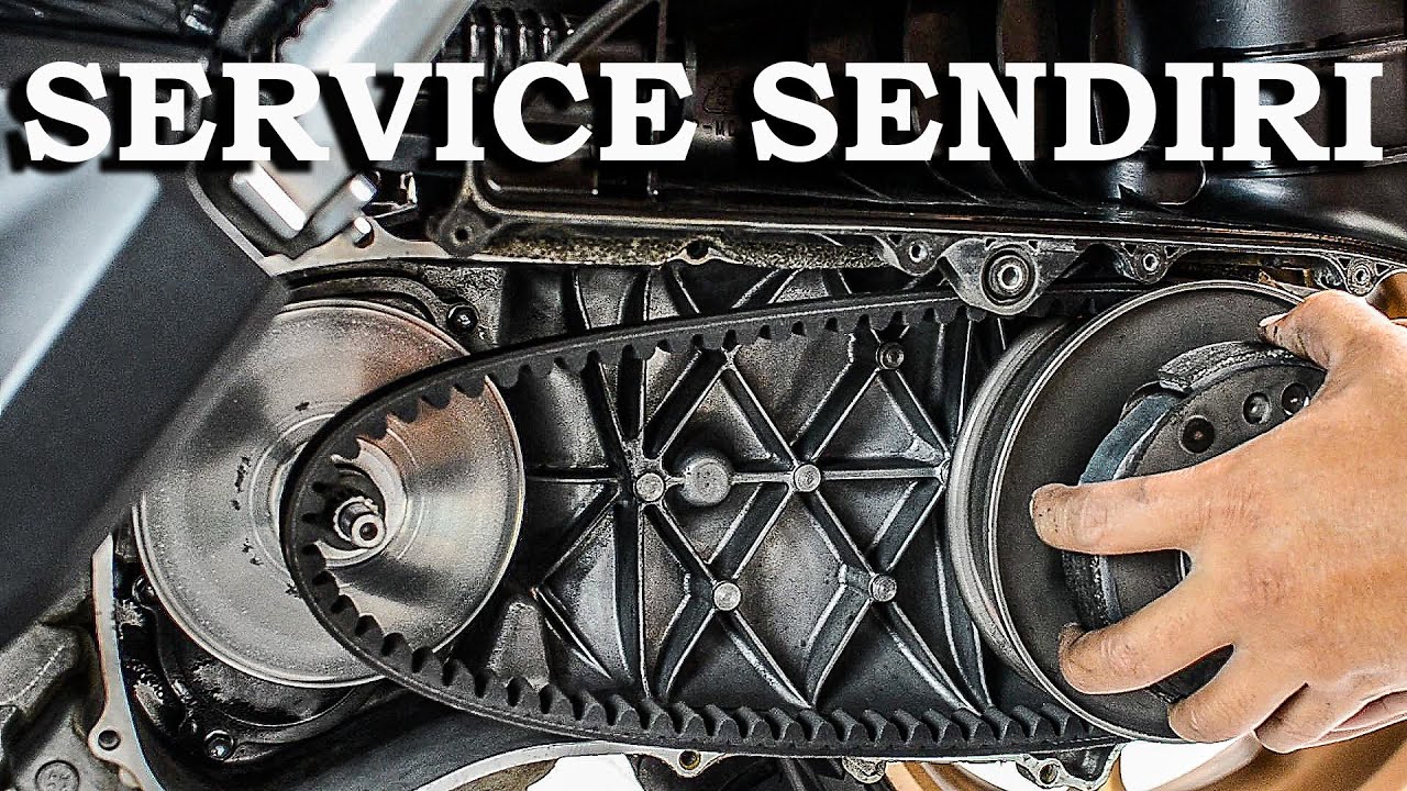 Service  Sendiri di Rumah All New Nmax Part 1 | Tutorial Bongkar Pasang Sendiri CVT New Nmax