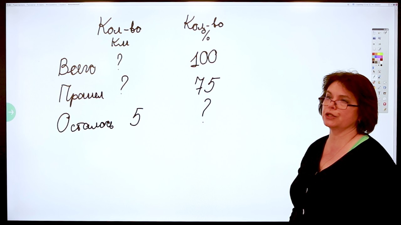 5 класс// МАТЕМАТИКА // Решение задач на проценты