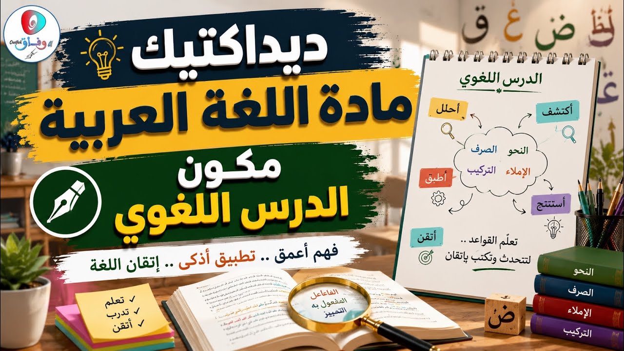 ديداكتيك مادة اللغة العربية | مكون الدرس اللغوي
