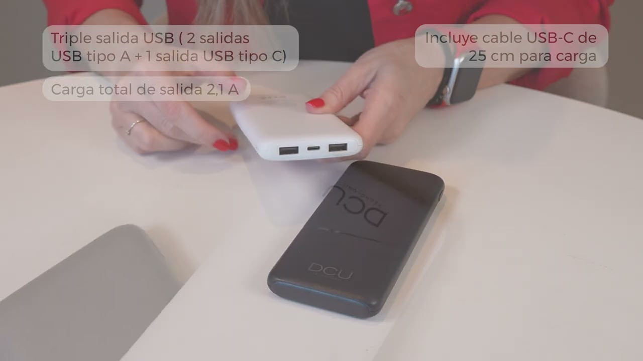 Power Banks DCU Tecnologic Good People 10.000mAh