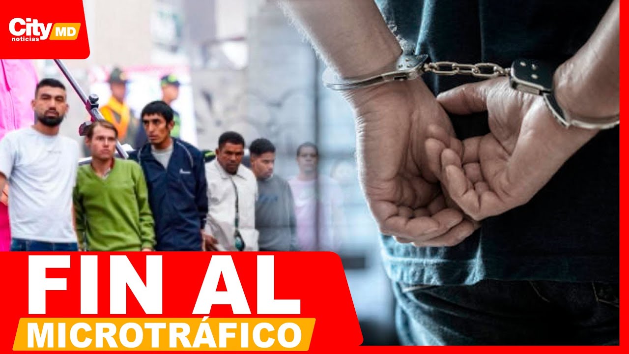 Operativo en Soacha: 10 capturados y dos bandas desmanteladas cerca de colegios | CityTv