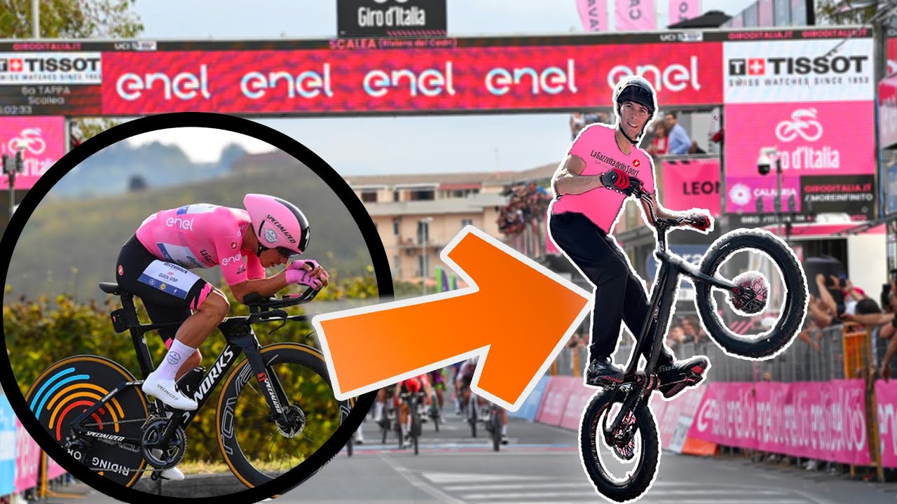 Dal GIRO D'ITALIA alla gara in BICI DA TRIAL! 😬🏁 2 Coppa Italia