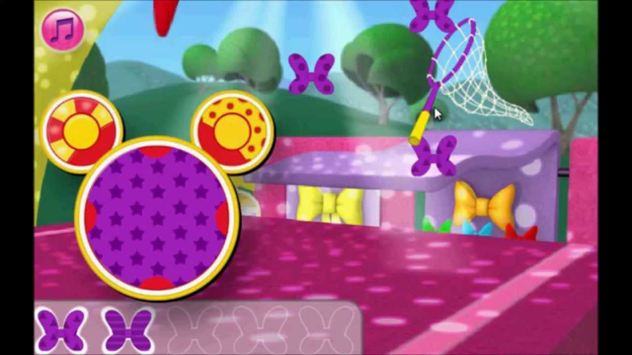 Mickey Mouse Clubhouse Minnie's Flutterin' Butterfly Bow Game
