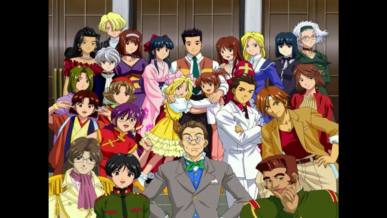 サクラ大戦１～３全エンディング集＋「君よ花よ」大神ＥＤ　Sakura Wars All Ending ＆ Kimi yo Hana yo